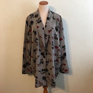Modern Woman Plus Size Floral Jacket 22W